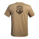 T shirt Strong Troupes de Marine tan