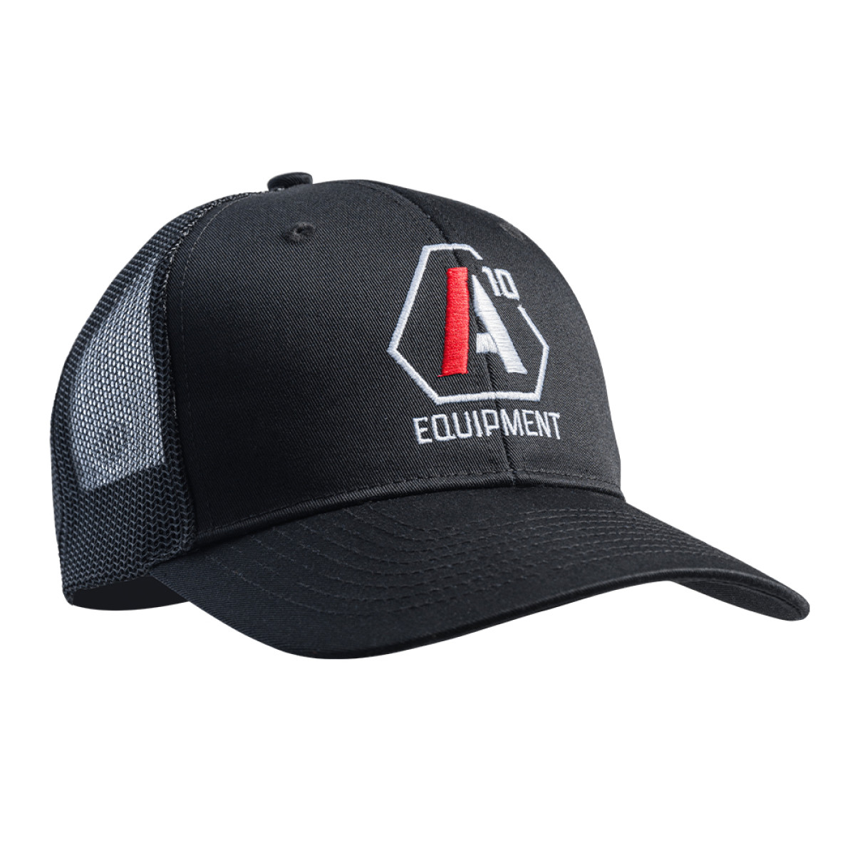 Casquette snapback SIGNATURE noir logo blanc/rouge A10 Equipment