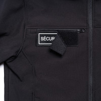 Parka Hardshell SÉCU ONE WF 150 flap Sécurité Privée noir