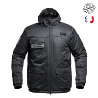 DISPO EN PRÉ COMMANDE   Blouson Hardshell SÉCU ONE WF 150 flap Sécurité Privée noir