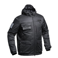 DISPO EN PRÉ COMMANDE Blouson Hardshell SÉCU ONE WF 150 flap Sécurité Privée noir