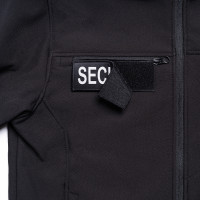 Veste softshell Sécu One flap sécurité noir A10 Equipment Univers Sécurité Privée