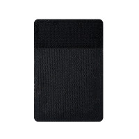 DISPO EN PRÉ COMMANDE   Porte n° d'identification + logo velcro poitrine SÉCU ONE noir