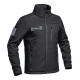 DISPO EN PRÉ COMMANDE   Veste Softshell SÉCU ONE flap Sécurité Privée noir