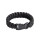 Survival bracelet black