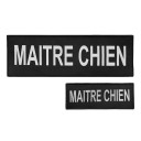 Chest + back patches SECU-ONE Maître chien black