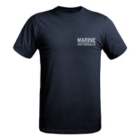 T shirt Strong texte Marine Nationale bleu marine A10 Equipment Army