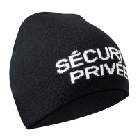 Bonnet SÉCU ONE Sécurité Privée noir