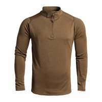 Sweat zippé Thermo Performer  10°C >  20°C tan A10 Equipment Army, Outdoor / Buschcraft