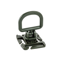 M.O.L.L.E system 360° rotating D-Ring hook olive green A10 Equipment Army, Outdoor / Buschcraft
