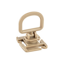 M.O.L.L.E system 360° rotating D-Ring hook tan A10 Equipment Army, Outdoor / Buschcraft