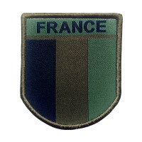 Ecusson France basse visibilité brodé sur tissu A10 Equipment Army