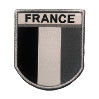 Ecusson France gris brodé sur tissu A10 Equipment Army