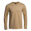 T-shirt STRONG long sleeves tan Army, Outdoor / Buschcraft