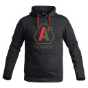 Hoodie SIGNATURE black logo olive green/red Army, Law enforcement, Outdoor / Buschcraft, Private Security, Sport Shooting