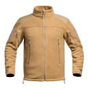 Polar Fleece jacket FIGHTER tan Army, Outdoor / Buschcraft