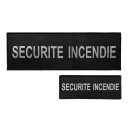 Chest + back patches SECU-ONE Sécurité Incendie black