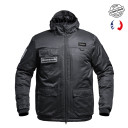 Hardshell jacket SECU-ONE WF 150 flap Sécurité Privée black