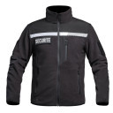 Polar Fleece jacket SECU-ONE HV-TAPE Sécurité black
