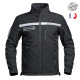 Softshell jacket SECU ONE HV TAPE Sécurité black